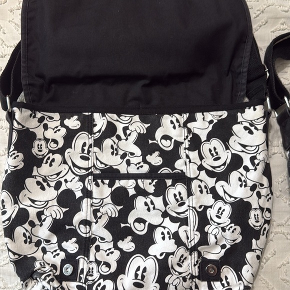 Two identical Disney Parks Mickey Mouse Satchel Purse With Adjustable Straps - Picture 4 of 14